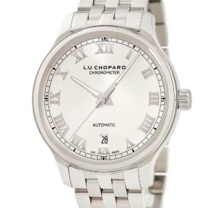 ショパール CHOPARD L.U.C 1937 クラシック 158558-3001 ローマン デイト シルバー クロノメーター メンズ 腕時計自動巻き シルバー 【中古】