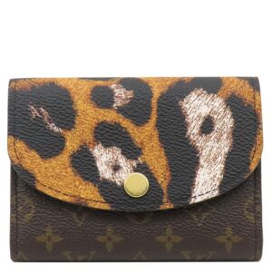 【★3％OFFクーポン】ルイヴィトン LOUIS VUITTON コインケース ポルトモネ ロザリ モノグラムキャンバス モノグラム ゴールド金具 小銭入れ アニマルモチーフ M13852 RFID 【箱】 【中古】新品同様品