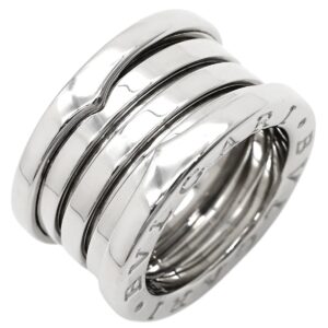 ブルガリ BVLGARI リング 指輪 ビーゼロワン B-zero1 4バンドリング ホワイトゴールド #47(JP7) Au750 18K 18金 WG 6号 346594 【中古】新品同様品
