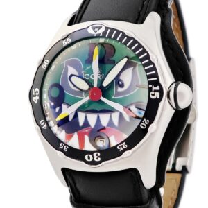 コルム CORUM バブル ダイブ ボンバー シャーク 082.181.20/F701 逆回転防止ベゼル 2004年限定モデル メンズ 腕時計自動巻き グリーン 【中古】