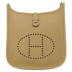 エルメス HERMES ショルダーバッグ エヴリン3 23 トリヨンクレマンス デュンヌ シルバー金具 新品 未使用 茶 エブリン 2026年製 G 【箱】 【中古】未使用保管品