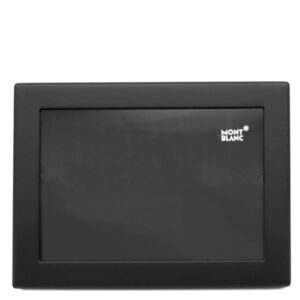 モンブラン Montblanc 小物 コレクターボックス プラスチック ブラック ペン 万年筆 収納 ケース BOX ボックス 黒 【箱】 【中古】未使用保管品