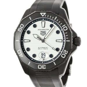タグホイヤー TAG Heuer アクアレーサー プロフェッショナル300 WBP201D.FT6197 ホワイト ダイバーズ デイト メンズ 腕時計自動巻き ホワイト 【中古】