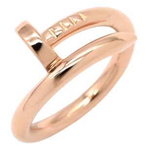 カルティエ Cartier リング 指輪 ジュストアンクル ピンクゴールド #51(JP11) 750 18K PG JUSTE UN CLOU 釘モチーフ 11号 B4092500 【中古】