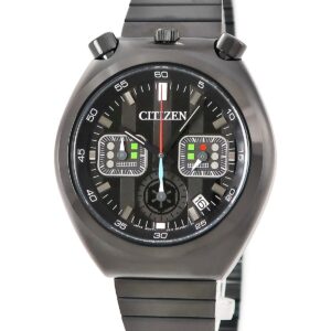 シチズン CITIZEN ツノクロノ ダースベイダー AN3669-52E 未使用 スターウォーズ コラボ スモールセコンド メンズ 腕時計クオーツ ブラック 【中古】