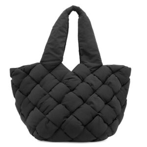 ボッテガヴェネタ BOTTEGA VENETA トートバッグ パデット カセット ナイロン ブラック 黒 【保存袋】 【中古】中古美品