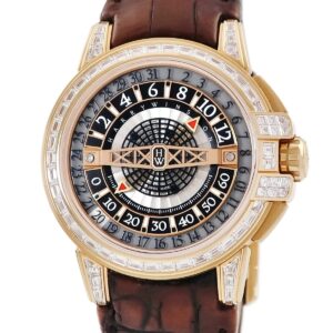 ハリーウィンストン Harry Winston オーシャン レトログラード オートマ 42 OCEAHR42RR002 K18RG 純正ダイヤ 限定20 メンズ 腕時計自動巻き ゴールド 【中古】中古美品