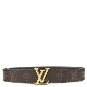 ルイヴィトン LOUIS VUITTON ベルト サンチュール LVアイコニック 20MM 65/26 モノグラムキャンバス モノグラム ゴールド金具 リバーシブル M0431 BC0282 【箱】 【中古】