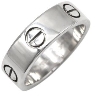 カルティエ Cartier リング 指輪 ラブリング クラシックモデル ホワイトゴールド #52 LOVE Ring K18WG Au750 18K 12号 B4084752 【中古】
