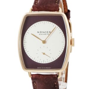 ノモス NOMOS ラックス セーブル LU3DT3PP2 942 K18RG無垢 トノー トノウ スモールセコンド メンズ レディース 腕時計手巻き パープル 【中古】中古美品