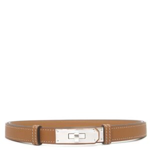 エルメス HERMES ベルト ケリー 18 ヴォーエプソン ゴールド シルバー金具 新品 未使用 ターンロック スライド調節 2026年製 H069853CK37 G 【箱】 【中古】未使用保管品