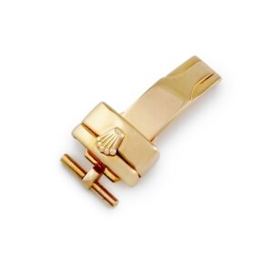 ロレックス ROLEX 腕時計パーツ 純正 Dバックル K18YG イエローゴールド バックル クラスプ 14mm幅対応 K18YG 無垢 イエローゴールド 金 【中古】中古美品