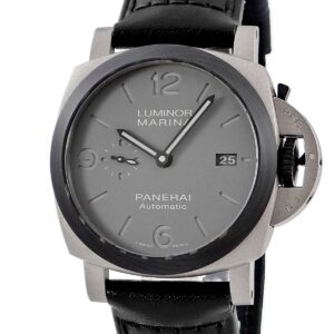 パネライ PANERAI ルミノール マリーナ DMLS トゥットグリージョ PAM02662 W番 グレー スモールセコンド メンズ 腕時計自動巻き グレー 【中古】中古美品