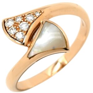 ブルガリ BVLGARI リング 指輪 ディーヴァ ドリーム ピンクゴールド #53(JP13) 750 18金 12.5号 AN858003/353808 【箱】 【中古】