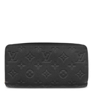 ルイヴィトン LOUIS VUITTON 長財布 ジッピー ウォレット モノグラムアンプラント ノワール ゴールド金具 黒 ラウンドファスナー M61864 SP2120 【中古】中古美品