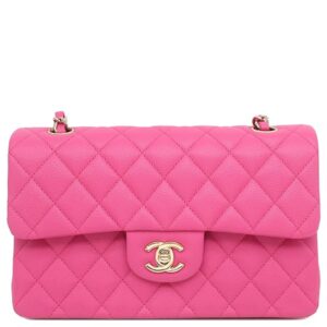 シャネル CHANEL ショルダーバッグ マトラッセ 23 ダブルフラップ キャビアスキン ピンク ゴールド金具 チェーンショルダー A01113 ランダムシリアル 【保存袋】 【中古】新品同様品