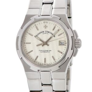 ヴァシュロン・コンスタンタン VACHERON CONSTANTIN オーヴァーシーズ ラージサイズ 42040/423A-8458 デイト メンズ 腕時計自動巻き シルバー 【中古】