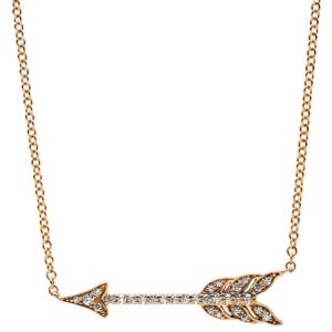 ティファニー Tiffany & Co ネックレス アロー ダイヤ ネックレス ピンクゴールド T&Co. K18PG RG Au750 18K 18金 アローモチーフ 矢 【中古】新品同様品