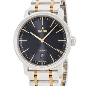 ラドー RADO ダイヤマスター XL R14077163 未使用 シースルーバック ブラック 黒 メンズ 腕時計自動巻き ブラック 【中古】未使用保管品