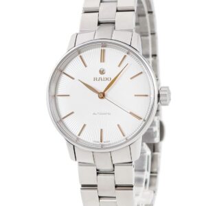 ラドー RADO クポール R22862023 未使用 シースルーバック シルバー レディース 腕時計自動巻き シルバー 【中古】未使用保管品