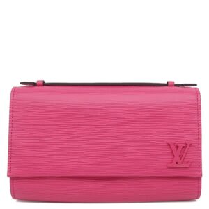 【★3％OFFクーポン】ルイヴィトン LOUIS VUITTON 2WAYバッグ エピ クレリー エピレザー ホットピンク シルバー金具 ショルダー ハンドバッグ SR3147 【中古】新品同様品