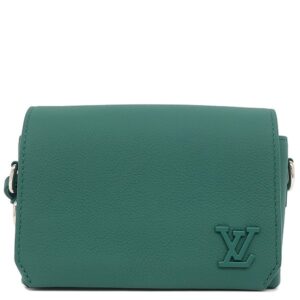 ルイヴィトン LOUIS VUITTON ショルダーバッグ ファストライン ウェアブル ウォレット カーフ エヴァーグリーン シルバー金具 緑 M82367 RFID 【保存袋】 【中古】