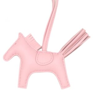 エルメス HERMES バッグチャーム ロデオPM アニョーミロ ローズサクラ オールピンク 2025年製 K 【箱】 【中古】未使用保管品