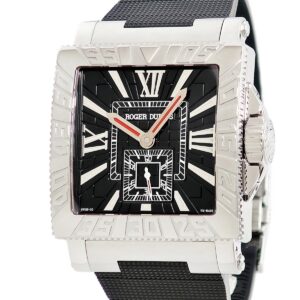 ロジェデュブイ ROGER DUBUIS アクアマーレ GA41.14.9 ブラック スモールセコンド スクエア 限定 メンズ 腕時計自動巻き ブラック 【中古】