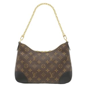 ルイヴィトン LOUIS VUITTON 2WAYバッグ ブーローニュ PM モノグラムキャンバス ノワール ゴールド金具 茶 黒 チェーンショルダー ハンドバッグ M45831 RFID 【保存袋】 【中古】新品同様品