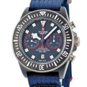 チュードル TUDOR ペラゴス FXD クロノ 25807KN-0001 新品同様 ランダム番 青 紺 デイト チューダー メンズ 腕時計自動巻き ネイビー 【中古】新品同様品