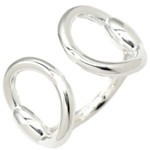 エルメス HERMES リング 指輪 ナウシカリング ノジカリング シルバー925 シルバー #54(JP14) アクセサリー AG925 12.5号 【ケース】 【中古】