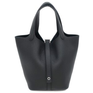 エルメス HERMES ハンドバッグ ピコタンロック PM 18 トリヨンクレマンス ブラック シルバー金具 新品 未使用 2025年製 黒 K 【箱】 【中古】