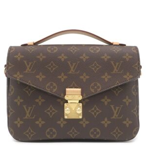 ルイヴィトン LOUIS VUITTON 2WAYバッグ ポシェット メティス MM モノグラムキャンバス モノグラム ゴールド金具 茶 ショルダー ハンドバッグ M44875 RFID 【中古】