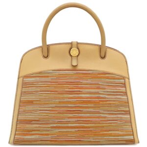 エルメス HERMES ハンドバッグ ダルヴィ MM ヴォーシャモニー ヴィブラート ナチュラルXマルチカラー ゴールド金具 □E刻印 【箱】 【中古】中古品