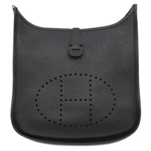 エルメス HERMES ショルダーバッグ エヴリン3 PM トリヨンクレマンス ブラック シルバー金具 黒 C 【中古】中古美品