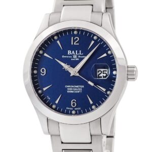 ボールウォッチ BALL WATCH エンジニアIII オハイオ クロノメーター NM9026C-S5CJ-BE マイクロガスライト メンズ 腕時計自動巻き ブルー 【中古】中古美品
