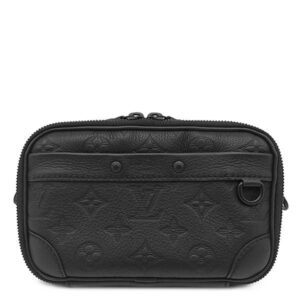ルイヴィトン LOUIS VUITTON ショルダーバッグ アルファ ウェアラブル ウォレット カーフ ブラック ブラック金具 黒 斜め掛け M69827 RFID 【箱】 【中古】中古美品