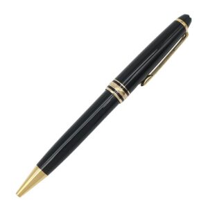 モンブラン Montblanc ボールペン マイスターシュテュック PIX ゴールドクラシック GP プレシャスレジン ブラック×ゴールド 筆記確認済 黒インク 【中古】中古美品