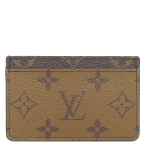 【SALE】 ルイヴィトン LOUIS VUITTON カードケース ポルト カルト サーンプル モノグラムキャンバス モノグラムリバースキャンバス モノグラムリバース 茶 M69161 RFID 【中古】