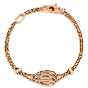 ブルガリ BVLGARI ブレスレット セルペンティ アメジスト ピンクゴールド 18K 750 PG アメシスト 【ケース】 【中古】