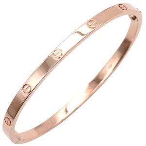 カルティエ Cartier ブレスレット LOVE ラブブレス SM ピンクゴールド #16 750 18K PG バングル B6079016 【中古】