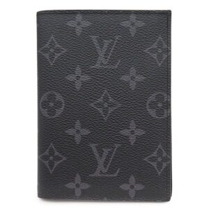ルイヴィトン LOUIS VUITTON パスポートケース クーヴェルテュール パスポール NM モノグラムエクリプス モノグラムエクリプス イニシャル入り M64501 RFID 【中古】中古美品