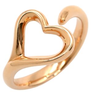 ティファニー Tiffany & Co リング 指輪 オープンハート ローズゴールド ピンクゴールド T＆Co. 750 750YG エルサ ペレッティ 11号 【箱】 【中古】中古美品