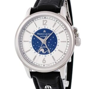 モーリスラクロア Maurice Lacroix レ クラシック ムーンフェイズ LC6168-SS001-122-1 未使用 シルバー デイト メンズ 腕時計自動巻き シルバー 【中古】未使用保管品
