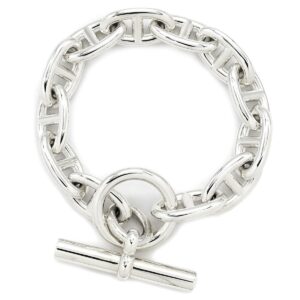 エルメス HERMES ブレスレット シェーヌダンクル GM シルバー925 シルバー 12コマ スターリングシルバー AG925 【ケース】 【中古】