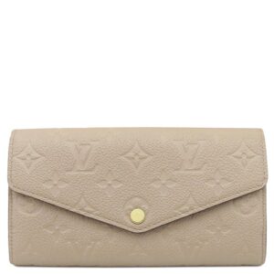 ルイヴィトン LOUIS VUITTON 長財布 ポルトフォイユ サラ NM モノグラムアンプラント トゥルトレール ゴールド金具 ヴィヴィエンヌ 刻印有り M82256 RFID 【箱】 【中古】