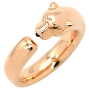 カルティエ Cartier リング 指輪 パンテール ドゥ カルティエ リング スモールモデル ピンクゴールド #50(JP10) パンサー 豹 750 18K PG 9.5号 B4230000 【箱】 【中古】