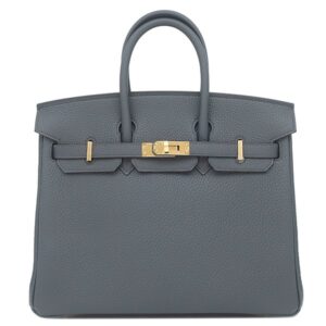 エルメス HERMES ハンドバッグ バーキン25 トゴ グリミスティ ゴールド金具 新品 未使用 グレー 2026年製 G 【箱】 【中古】未使用保管品