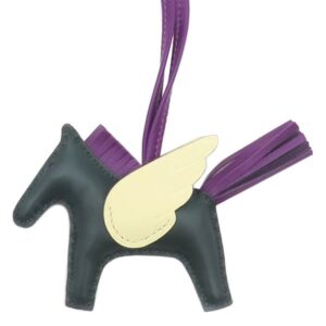 エルメス HERMES バッグチャーム ロデオPM ペガサス アニョーミロ ヴェールシプレス×ヴィオレ×ジョーヌミルトン 2024年製 W 【箱】 【中古】新品同様品