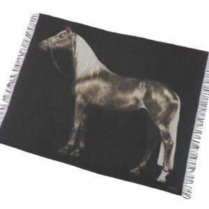 エルメス HERMES プレード シュヴァル パロミノ カシミヤ アルザン ブランケット H102956M 01 【中古】中古美品